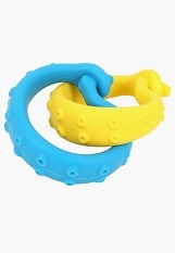 lovely small set of two chewable bracelets for babies